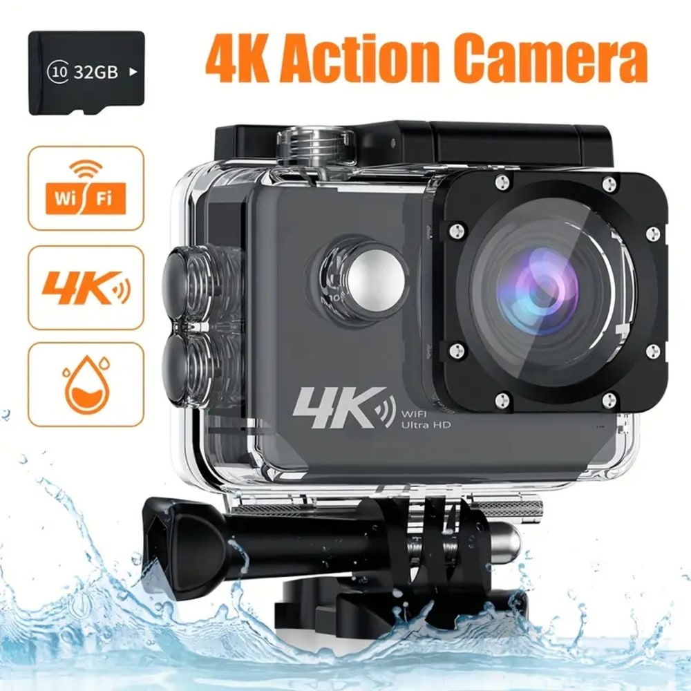 4K30FPS-action camera ultra high definition underwater camera